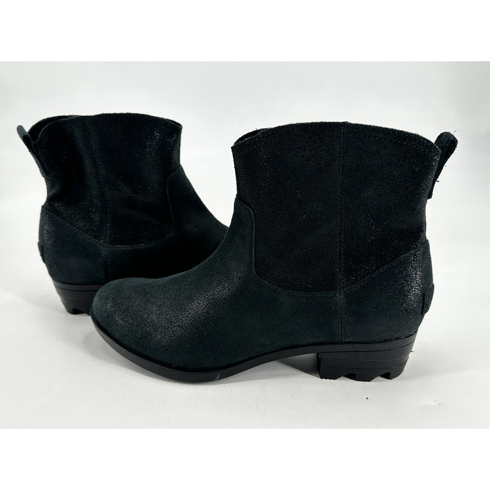 Sorel Lolla Ii Bootie Navy Blue Waterproof Materials Women's Sz 8.5 (NL3786 010)